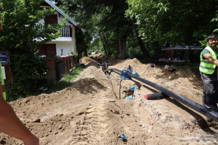 У Рудареву на Сребрном језеру у току радови на изградњи водоводне мреже